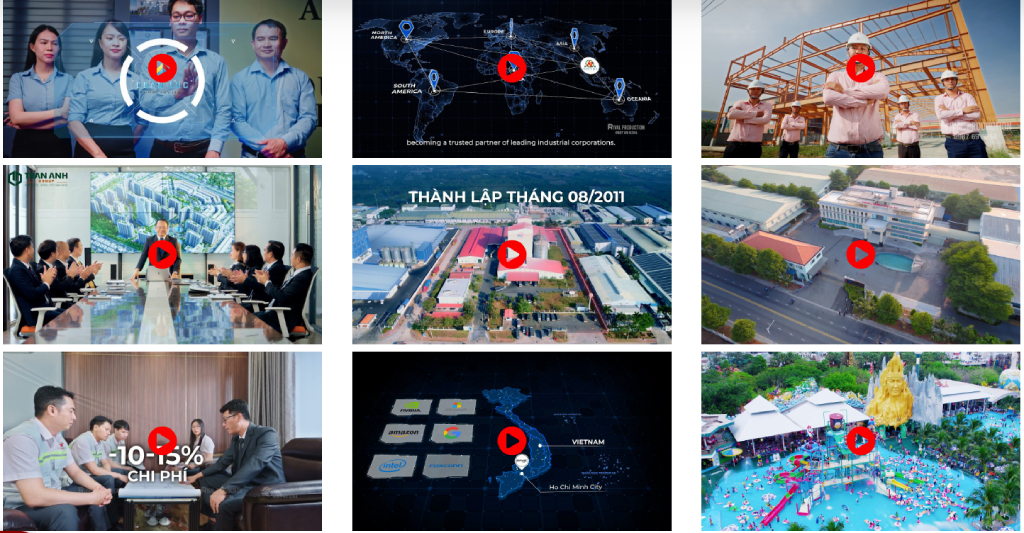 Hình ảnh dự án triển khai Dịch Vụ Sản Xuất Phim Doanh Nghiệp và Dịch vụ sản xuất TVC quảng cáo của Rival Production