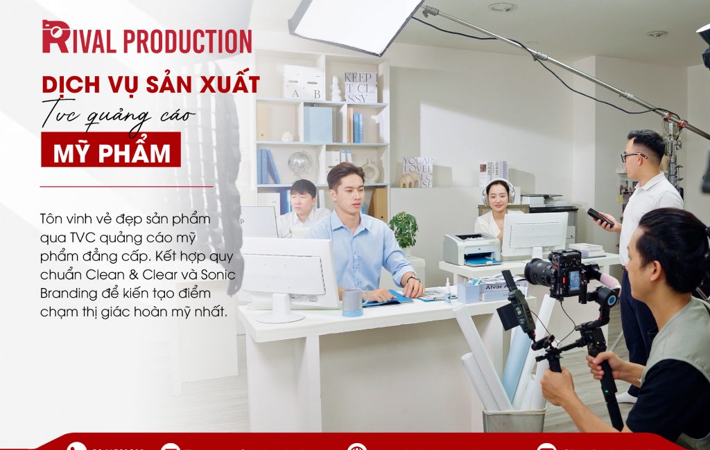 Dịch vụ sản xuất làm TVC quảng cáo mỹ phẩm