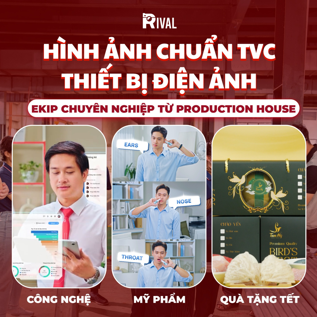Dịch vụ sản xuất TVC quảng cáo