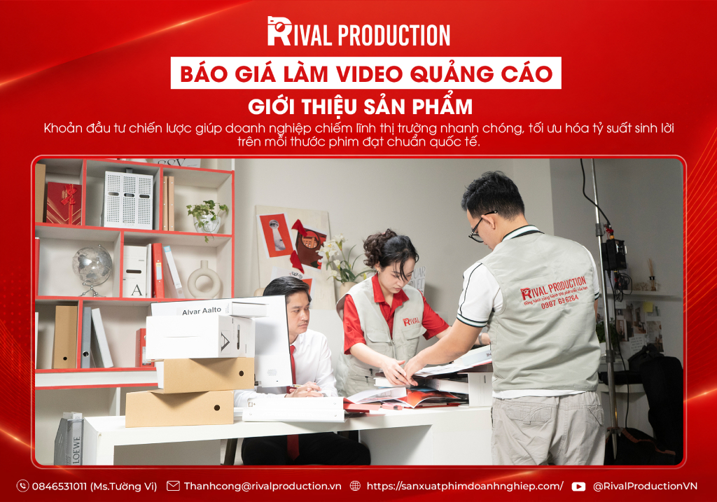 Giá làm video quảng cáo giới thiệu sản phẩm
