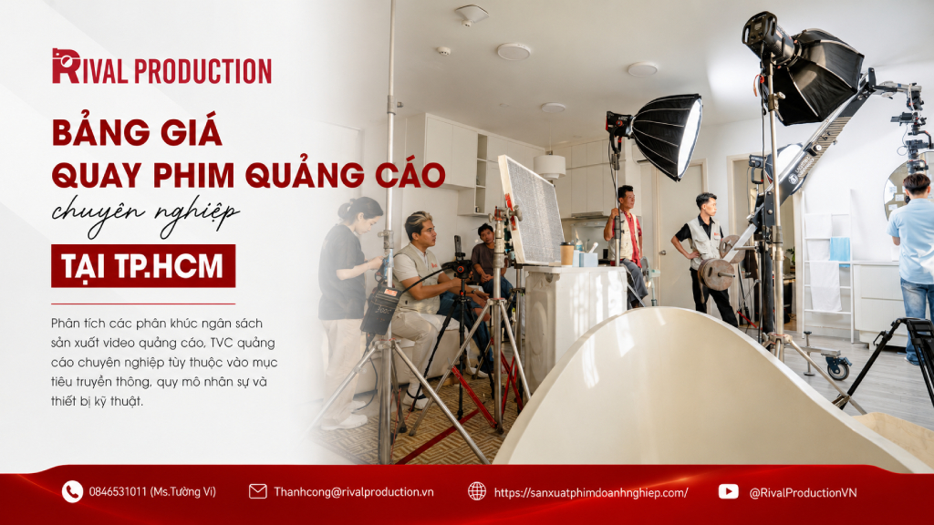 giá quay phim quảng cáo