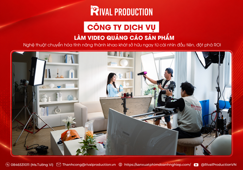 Dịch vụ làm video quảng cáo sản phẩm