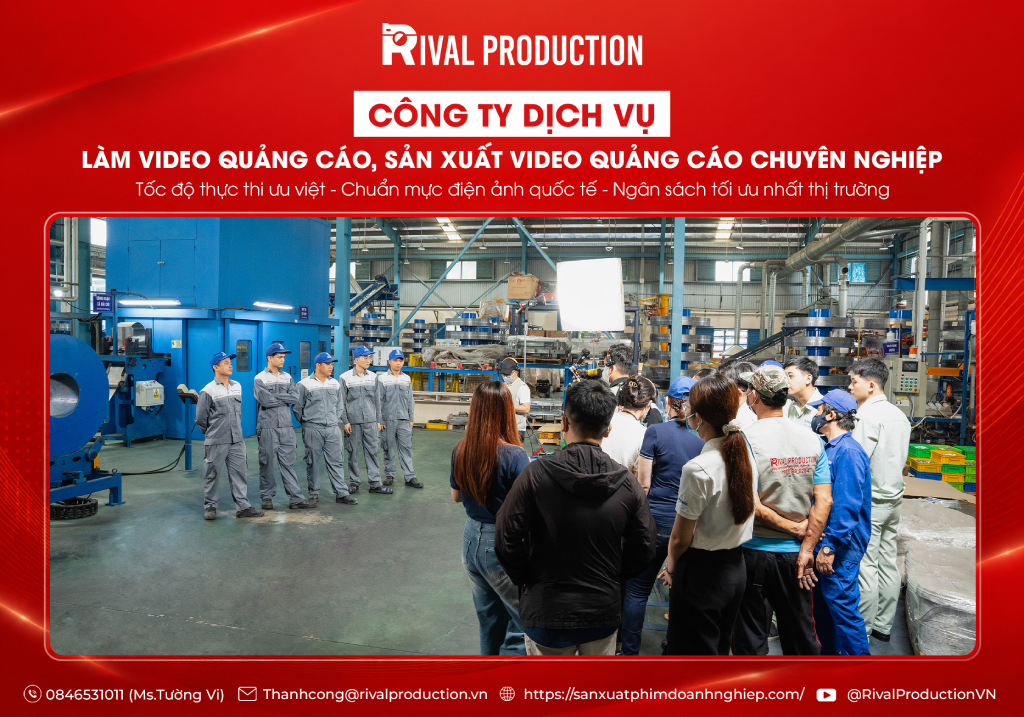 Công ty dịch vụ làm video quảng cáo, sản xuất video quảng cáo